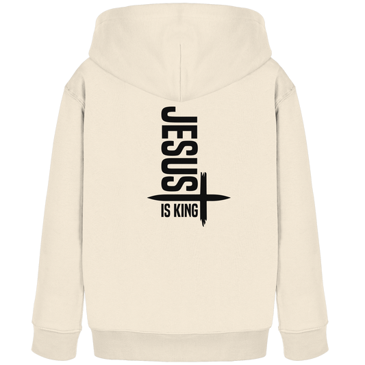 Jesus is King | Ein Statement des Glaubens - Kids Organic Hoodie