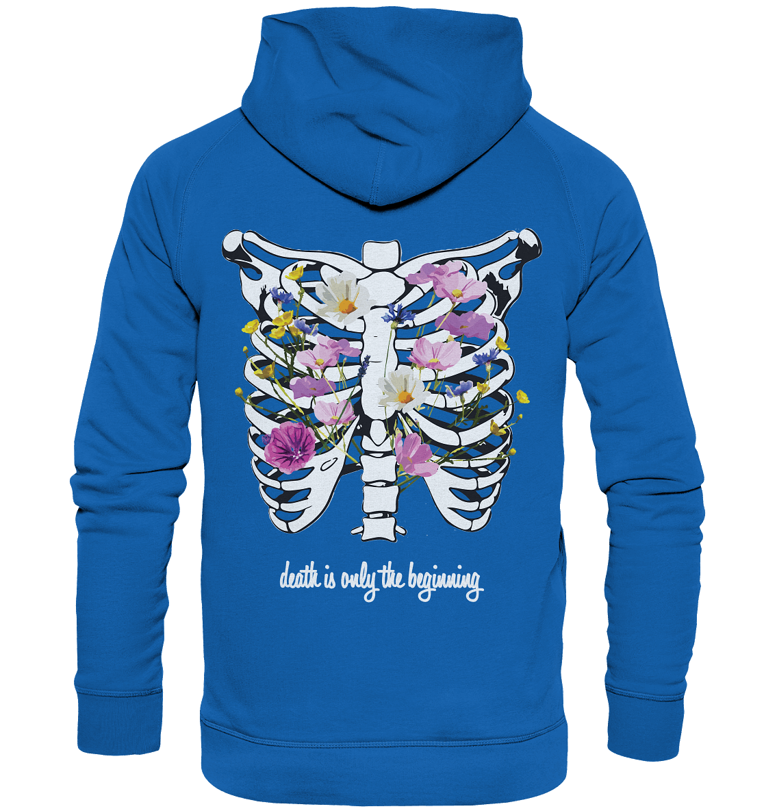 "Death is only the beginning" – Ein Statement mit Tiefe - Kids Premium Hoodie - GfoitMa - Royal Blau / 116