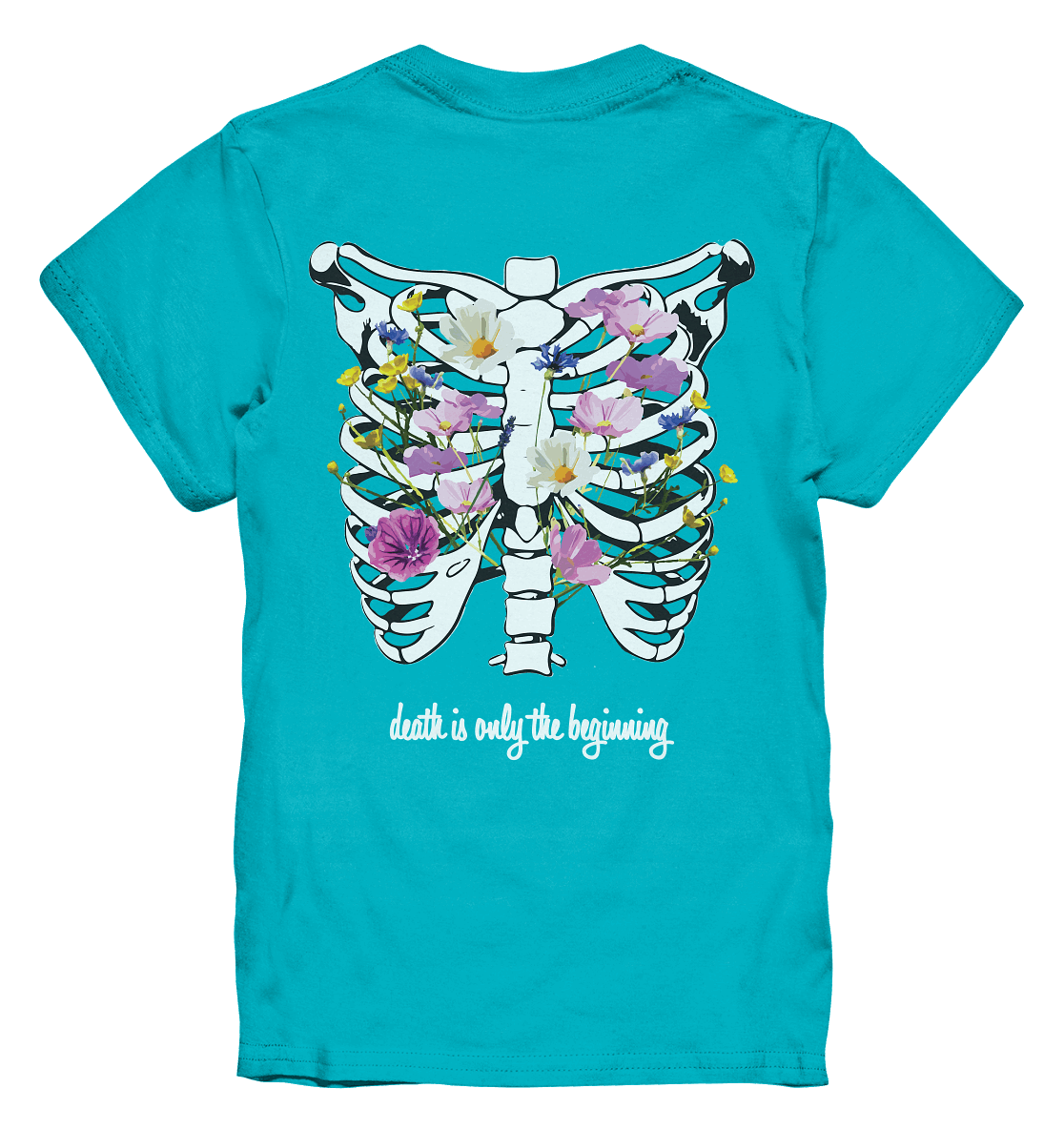 "Death is only the beginning" – Ein Statement mit Tiefe - Kids Premium Shirt - GfoitMa