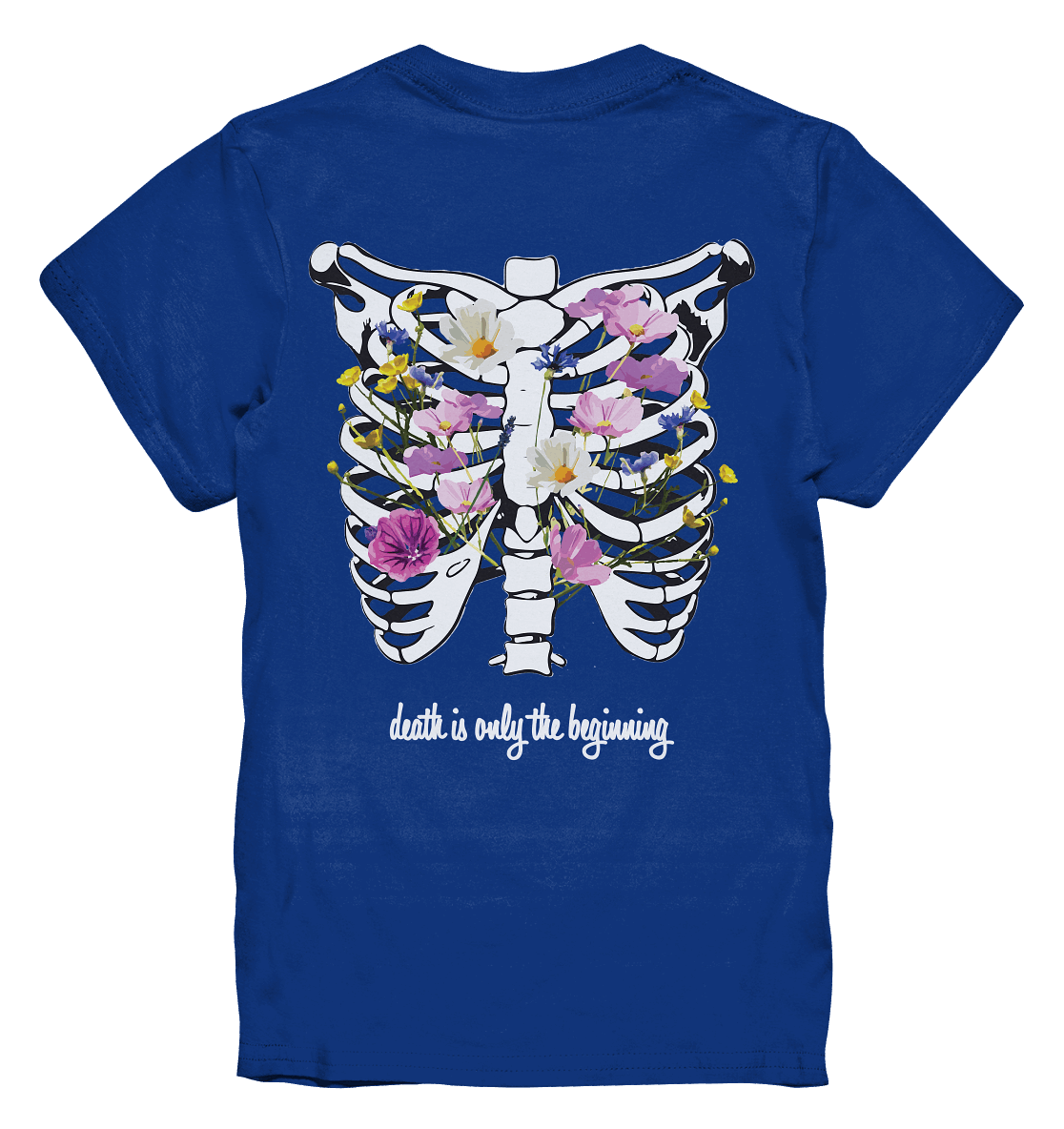 "Death is only the beginning" – Ein Statement mit Tiefe - Kids Premium Shirt - GfoitMa - Royal Blue / 98/104 (3-4)