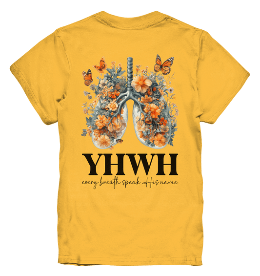 Every Breath Speak His Name – Leben, das Lobpreis atmet | Christliche Kleidung - Kids Premium Shirt