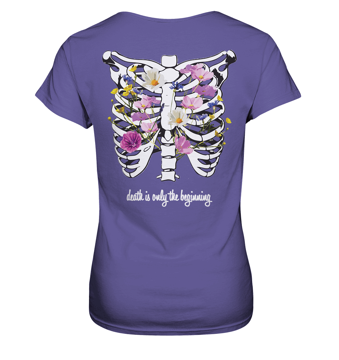 "Death is only the beginning" – Ein Statement mit Tiefe - Ladies Premium Shirt