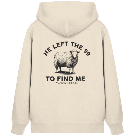He Left the 99 to Find Me | Persönliches Glaubensbekenntnis - Organic Zipper