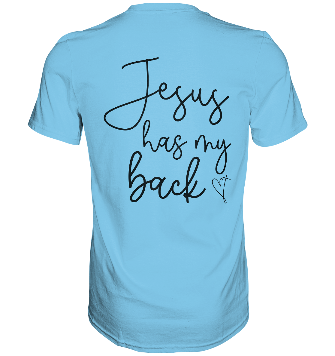 Jesus Has My Back - Premium Shirt - GfoitMa