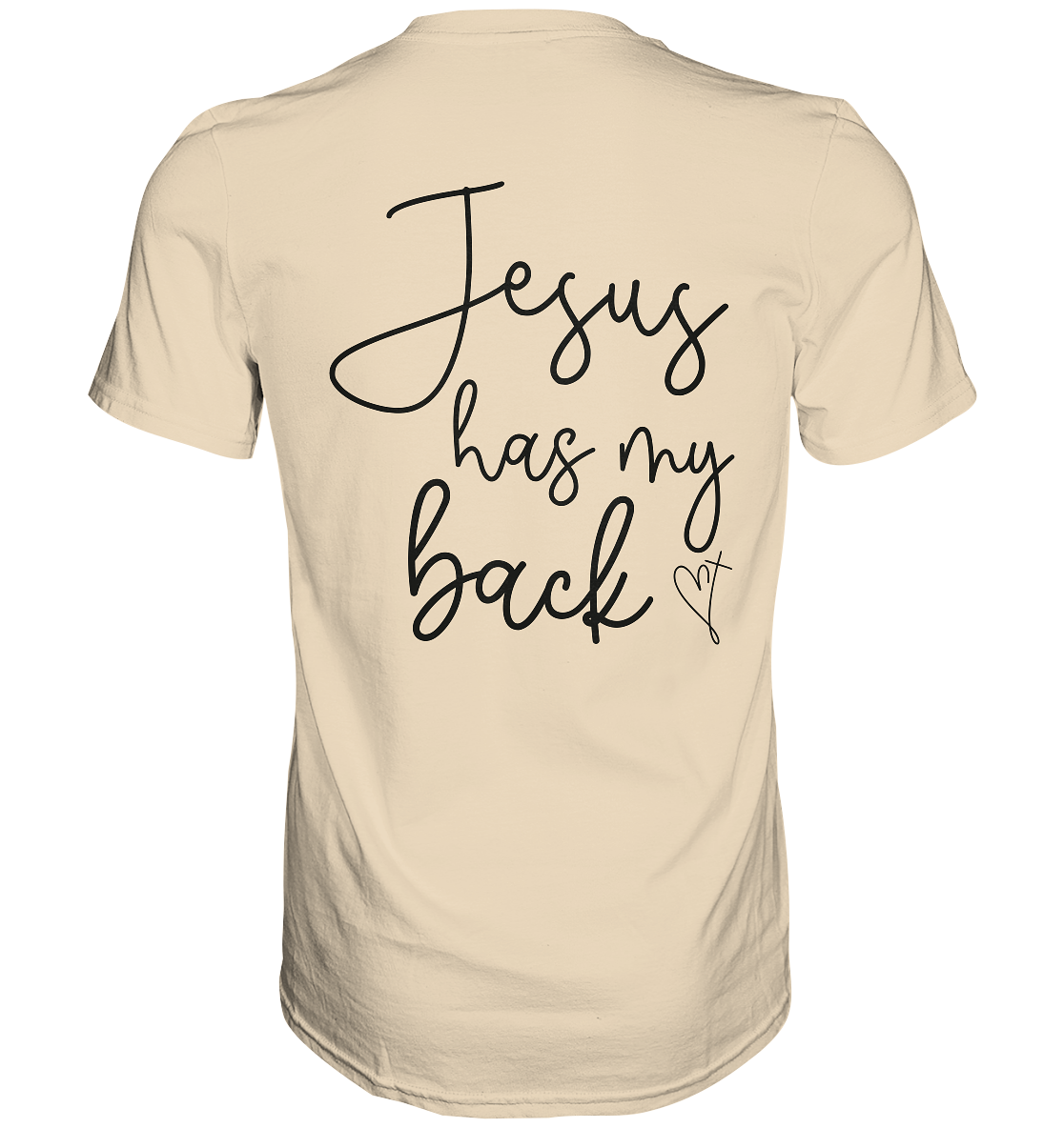 Jesus Has My Back - Premium Shirt - GfoitMa