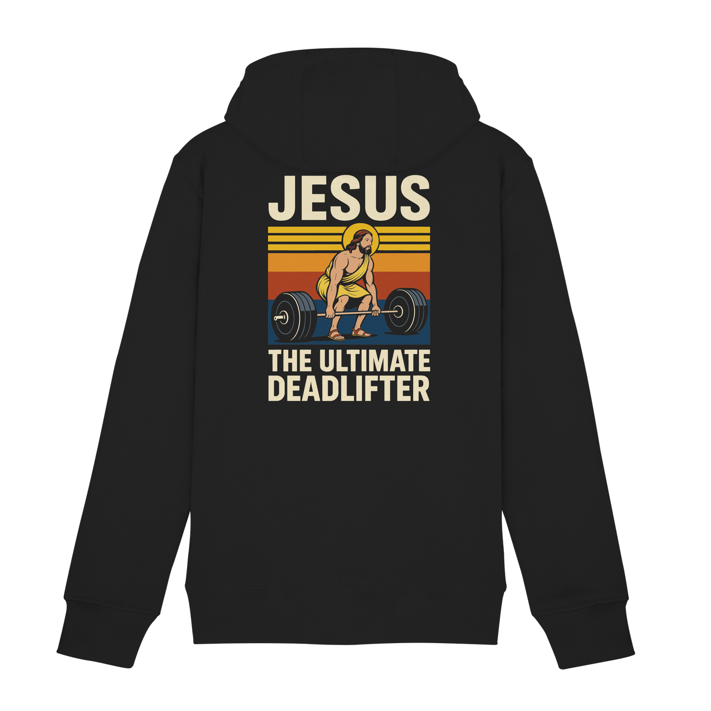 Jesus Deadlifter – Jesus the Ultimate Deadlifter | Christliches Fitness Design - Zipper