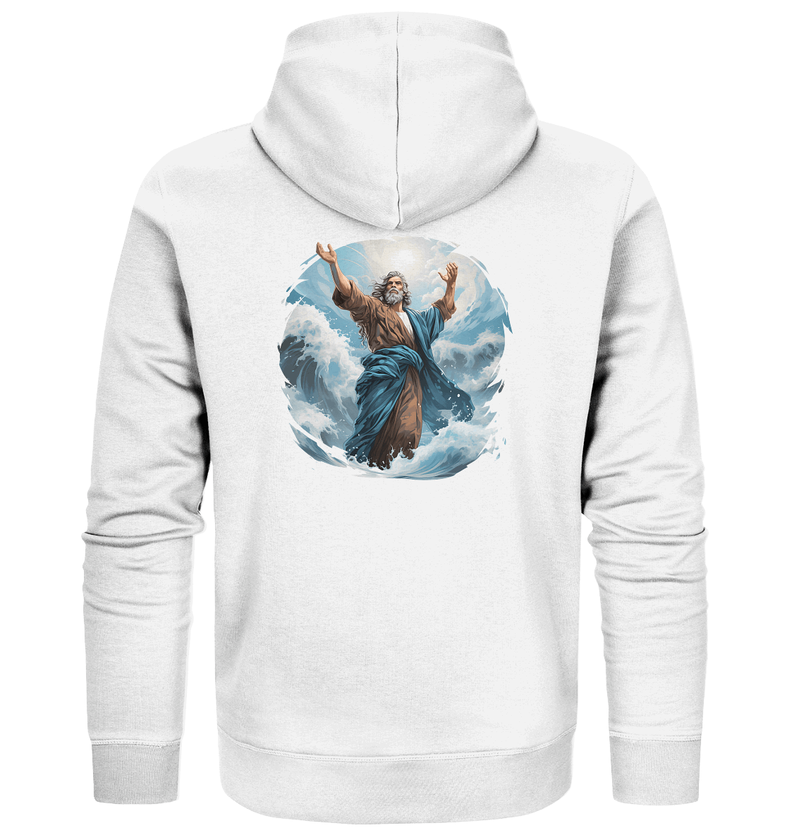 Moses – Glaube, der das Meer teilt | Christliche Kleidung - Zipper
