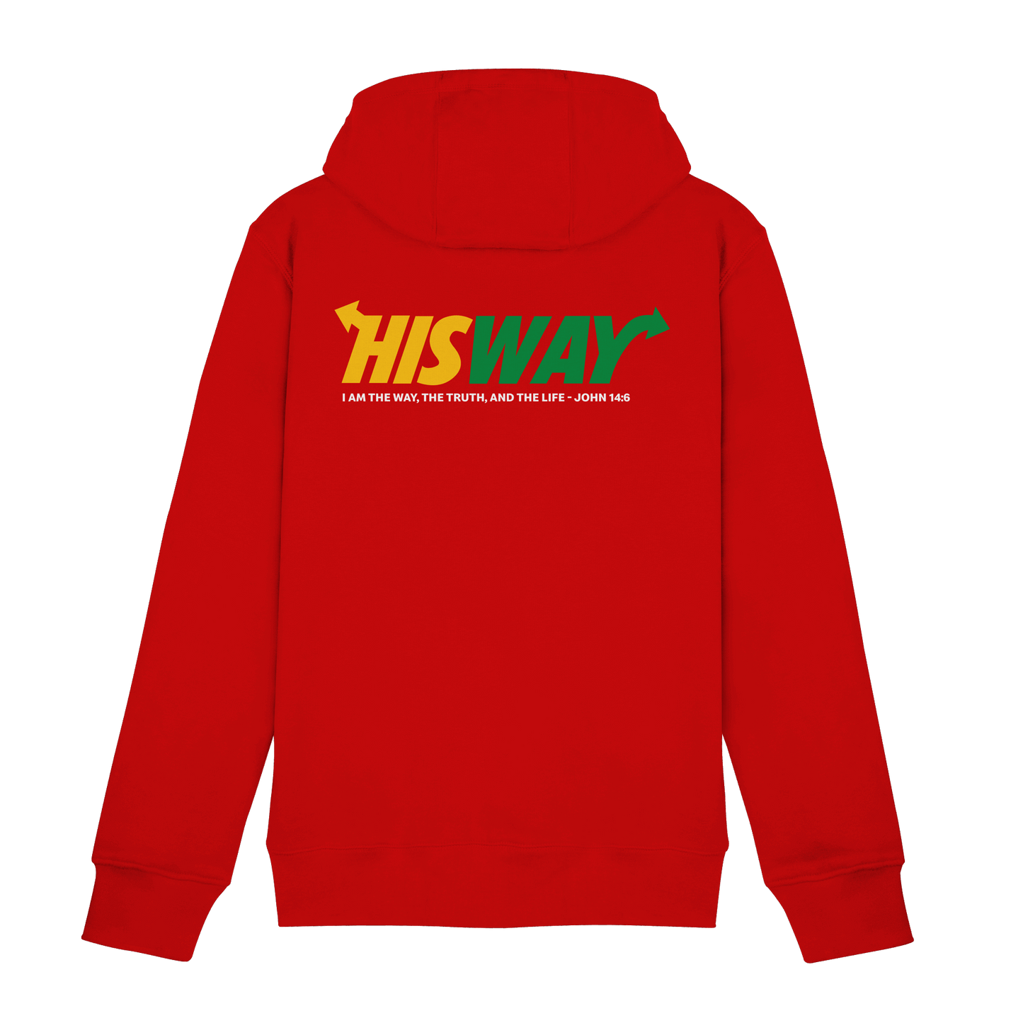 His Way – John 14:6 | Christliches Statement Design mit Johannes 14,6 - Zipper