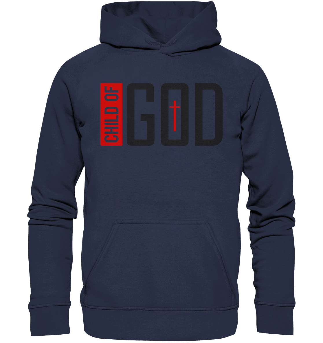 Child of God – Deine Identität in Christus | Christliche Kleidung - Kids Premium Hoodie - Kids & Babys - Deep Navy - GfoitMa