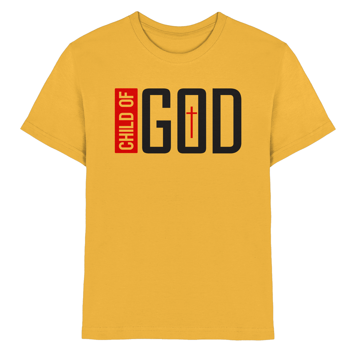 Child of God – Deine Identität in Christus | Christliche Kleidung - Kids Premium Shirt - Kids & Babys - Gold - GfoitMa