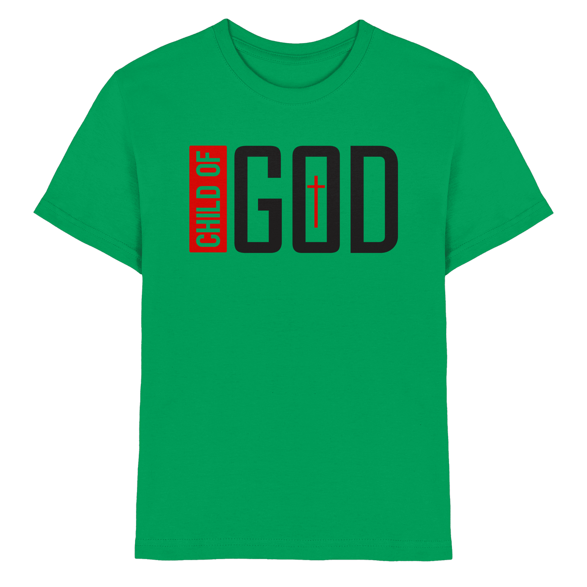 Child of God – Deine Identität in Christus | Christliche Kleidung - Kids Premium Shirt - Kids & Babys - Kelly Green - GfoitMa