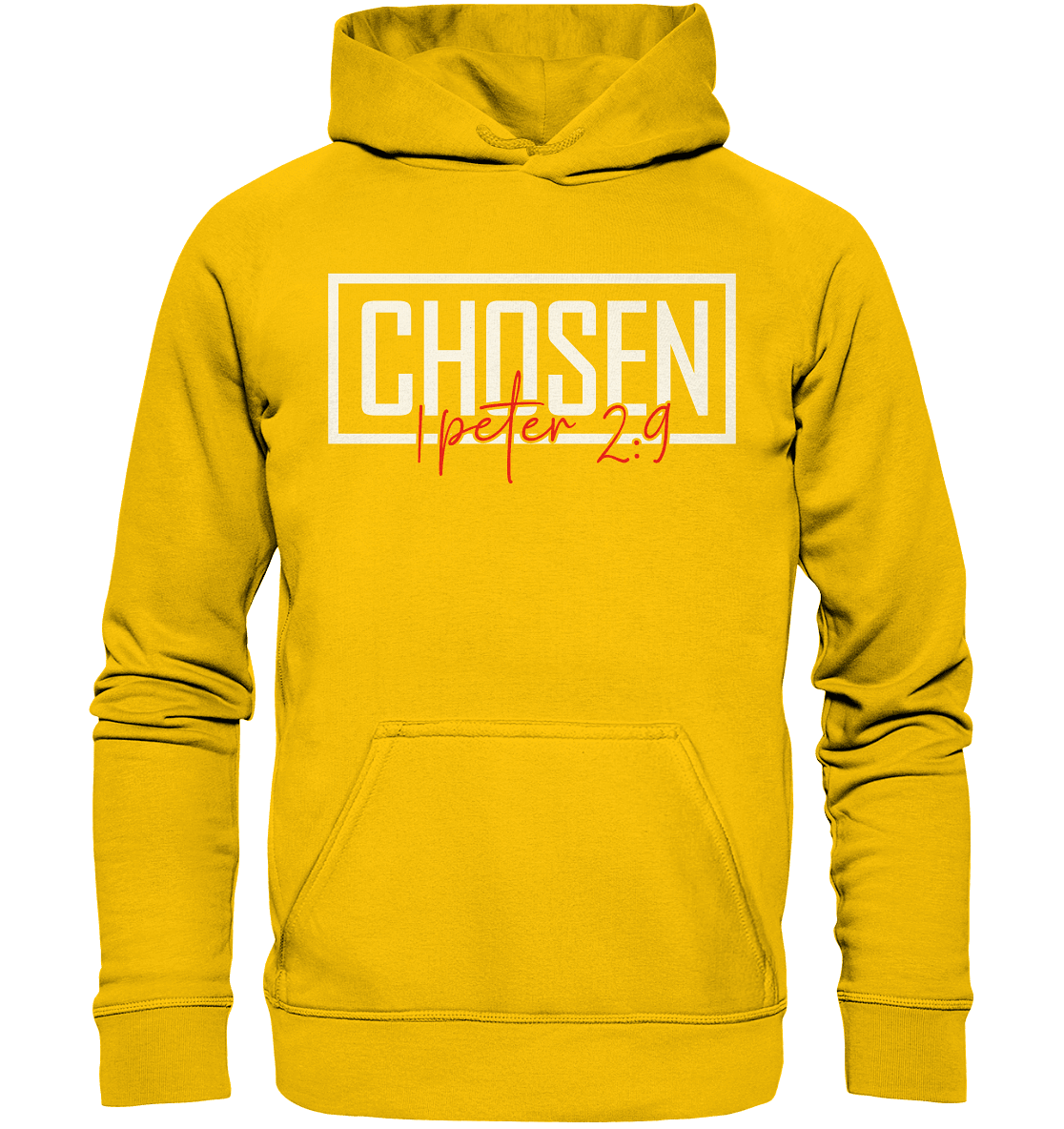 Chosen – 1. Petrus 2:9 – Auserwählt und berufen | Christliche Produkte - Kids Premium Hoodie - Kids & Babys - Sunflower - GfoitMa