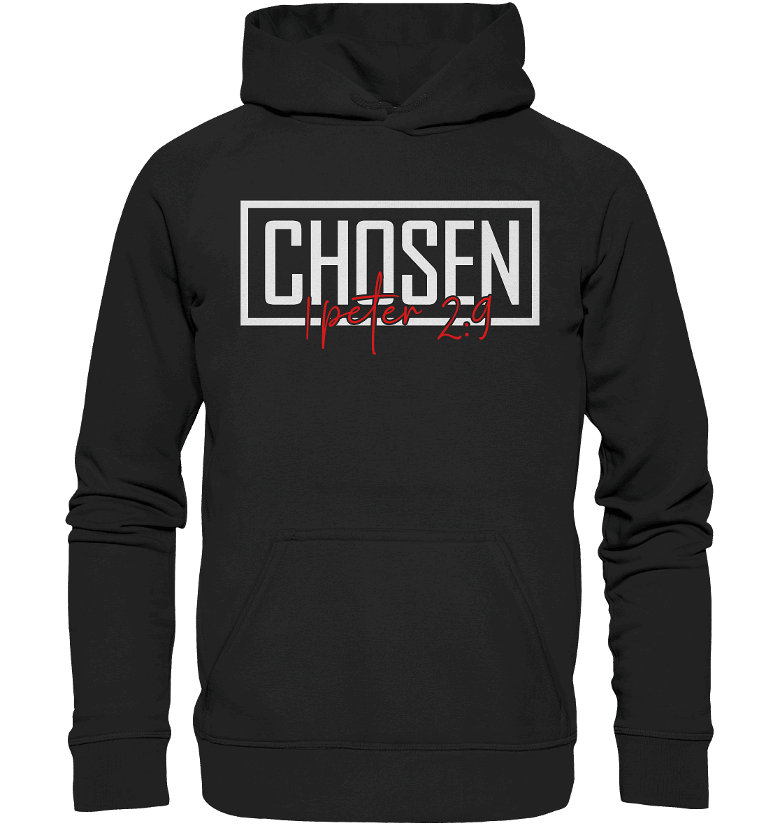 Chosen – 1. Petrus 2:9 – Auserwählt und berufen | Christliche Produkte - Kids Premium Hoodie - Kids & Babys - Black - GfoitMa