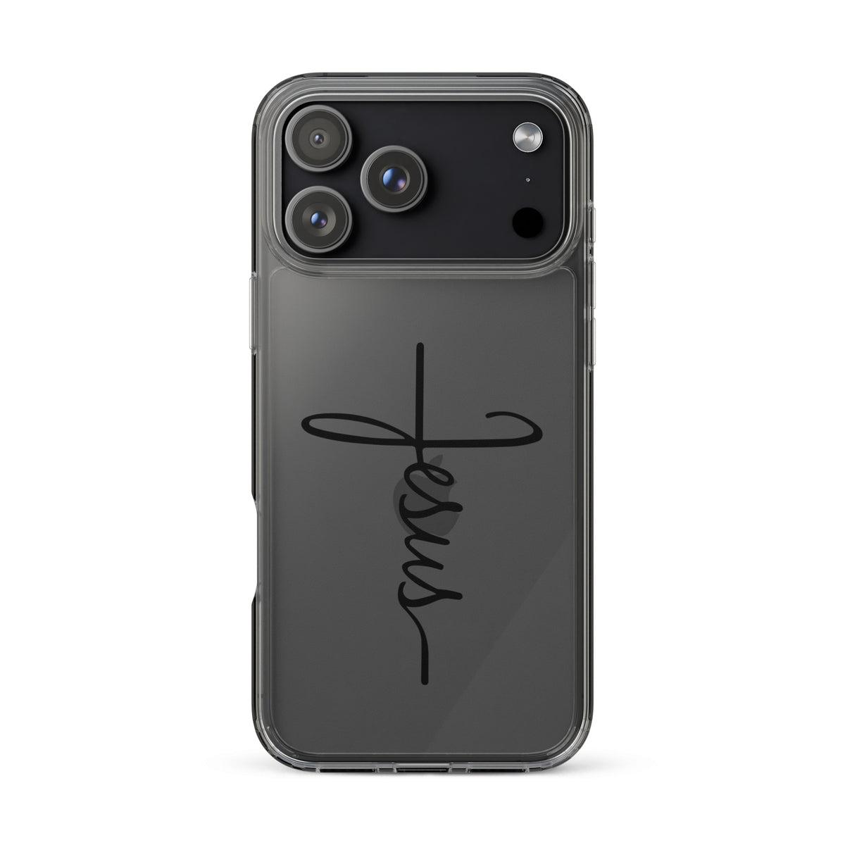 Kreuz mit Jesus Schrift - iPhone-Hülle - GfoitMa - iPhone 17 Pro Max