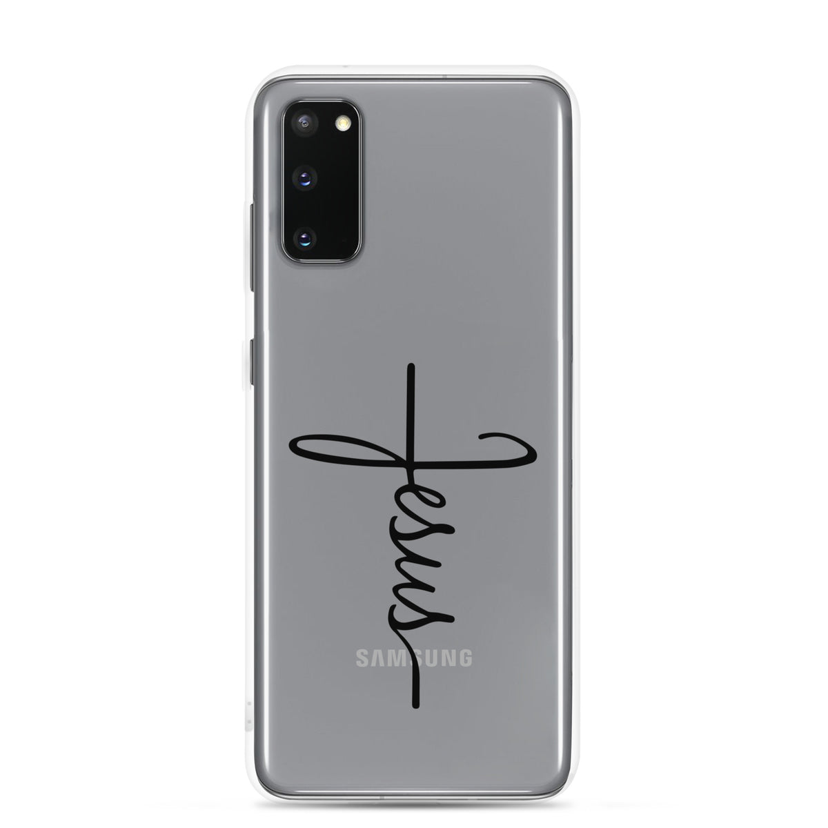 Kreuz mit Jesus Schrift - Samsung-Handyhülle - GfoitMa - Samsung Galaxy S20