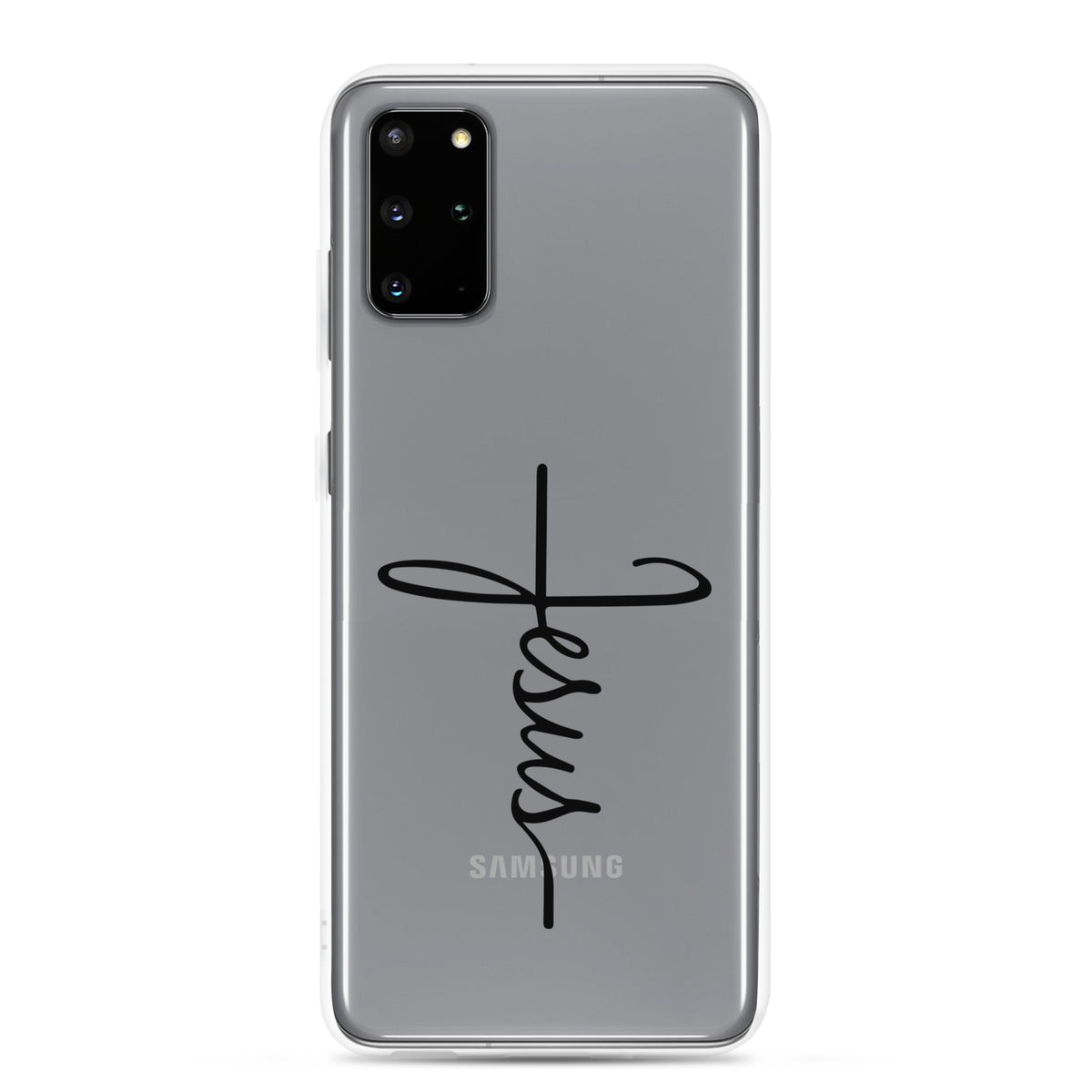 Kreuz mit Jesus Schrift - Samsung-Handyhülle - GfoitMa - Samsung Galaxy S20 Plus