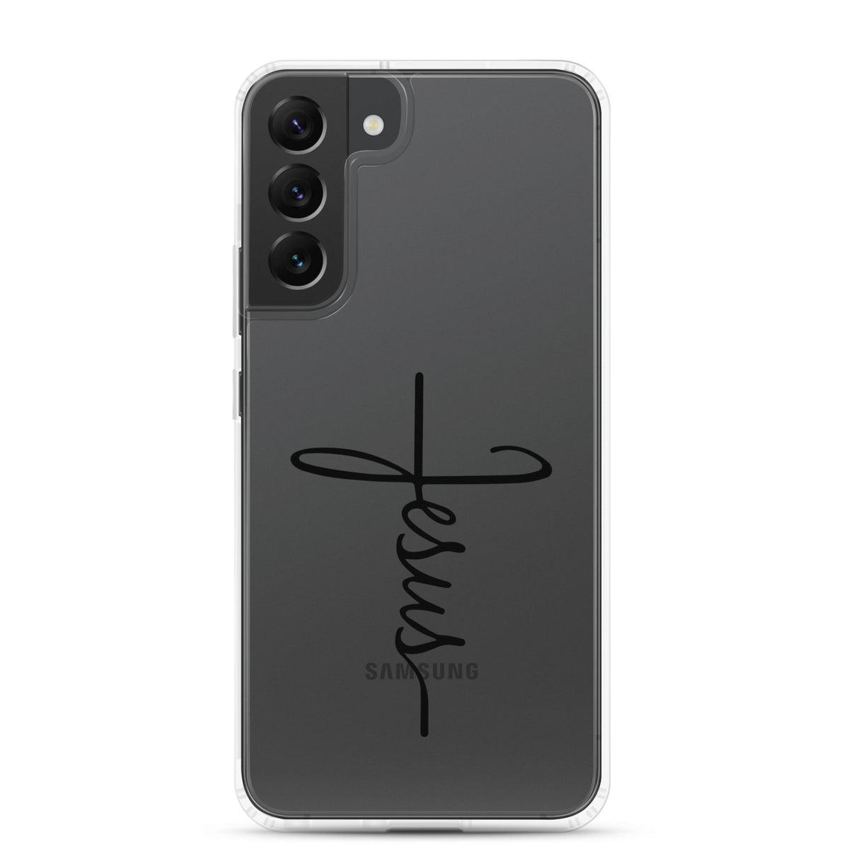 Kreuz mit Jesus Schrift - Samsung-Handyhülle - GfoitMa - Samsung Galaxy S22 Plus