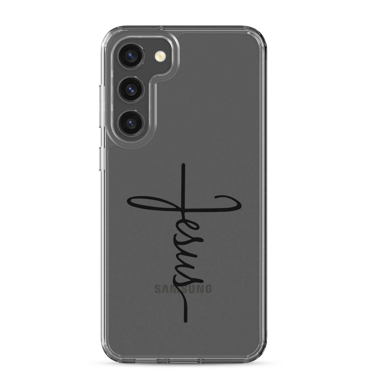 Kreuz mit Jesus Schrift - Samsung-Handyhülle - GfoitMa - Samsung Galaxy S23 Plus