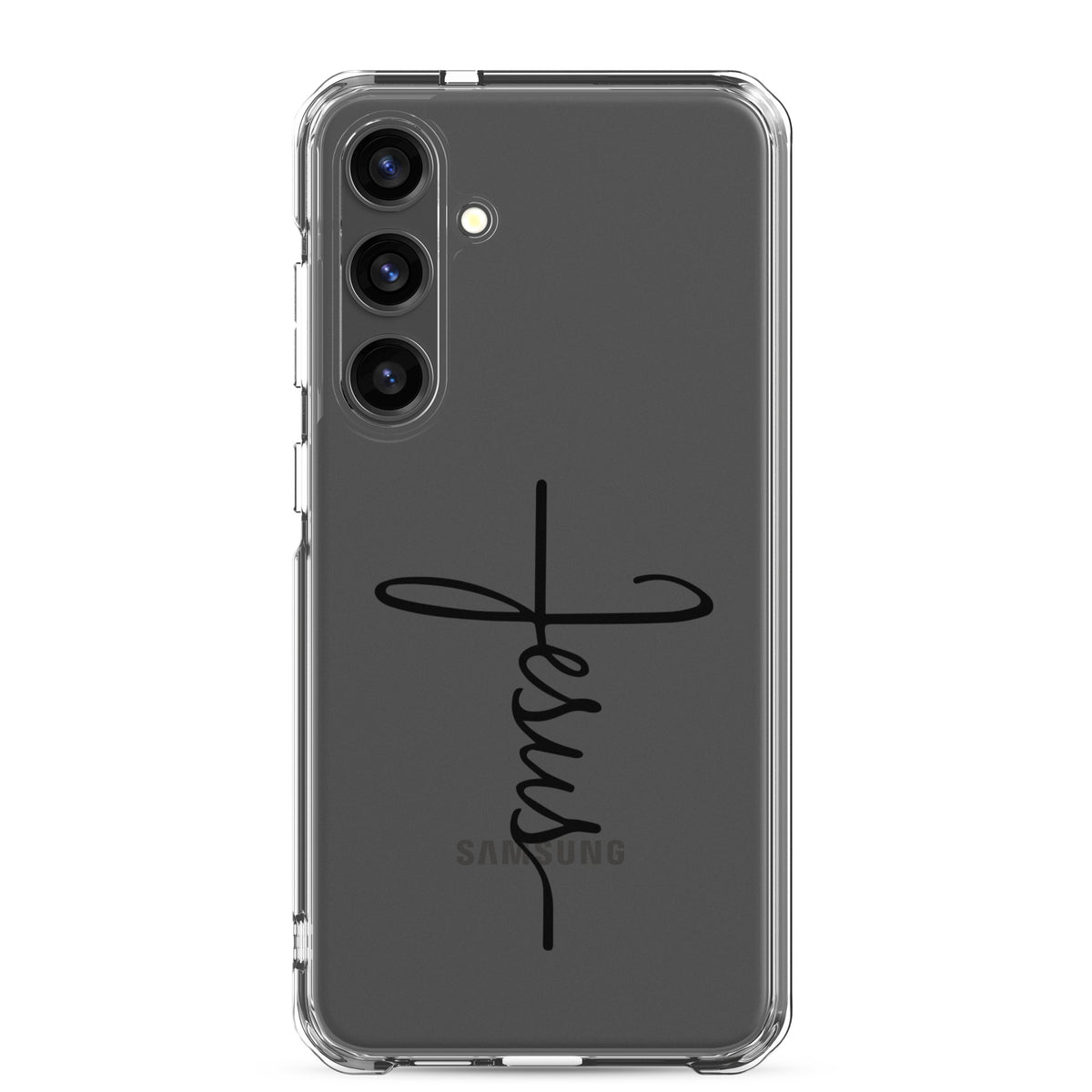 Kreuz mit Jesus Schrift - Samsung-Handyhülle - GfoitMa - Samsung Galaxy S24 Plus