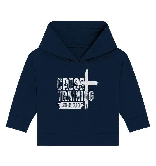 Cross Training - John 3:16 - Baby Organic Hoodie