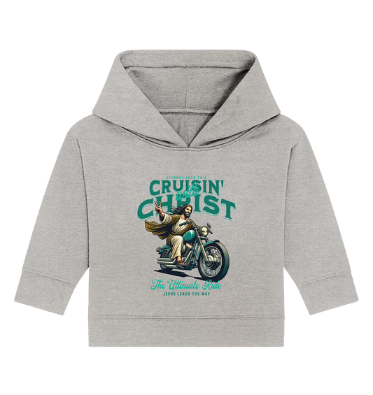 Eternal Road Trip – Cruisin' with Christ - Baby Organic Hoodie