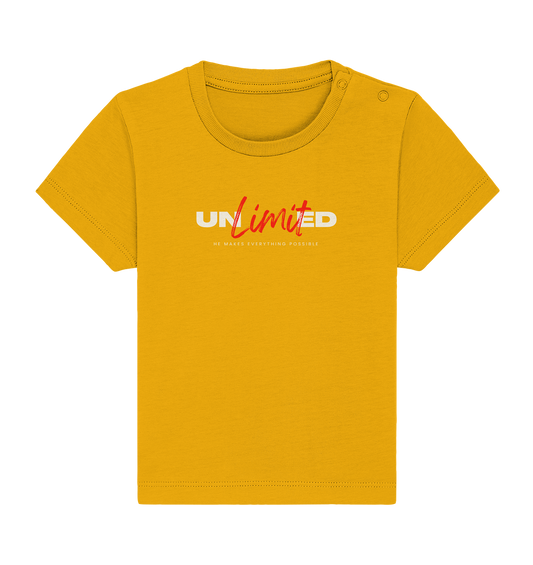 Unlimited Possibilities "Unlimited" - Baby Organic Shirt