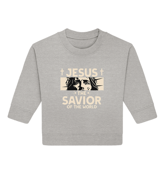 Jesus – The Savior of the World - Baby Organic Sweatshirt
