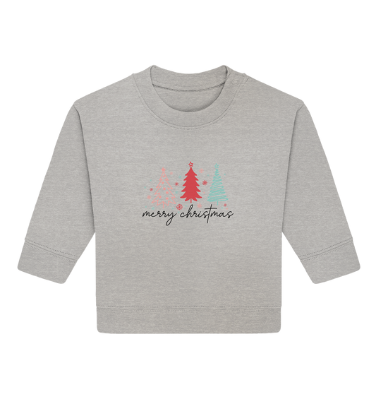 Elegante Weihnachtsgrüße - Baby Organic Sweatshirt