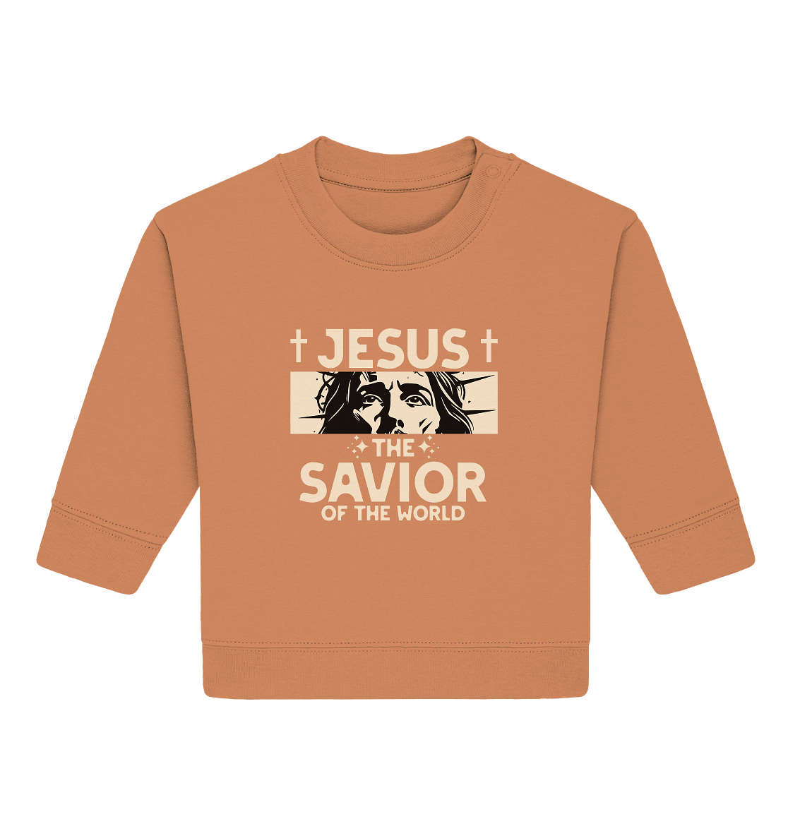 Jesus – The Savior of the World - Baby Organic Sweatshirt