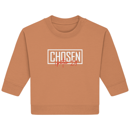Chosen – 1. Petrus 2:9 – Auserwählt und berufen | Christliche Produkte - Baby Organic Sweatshirt