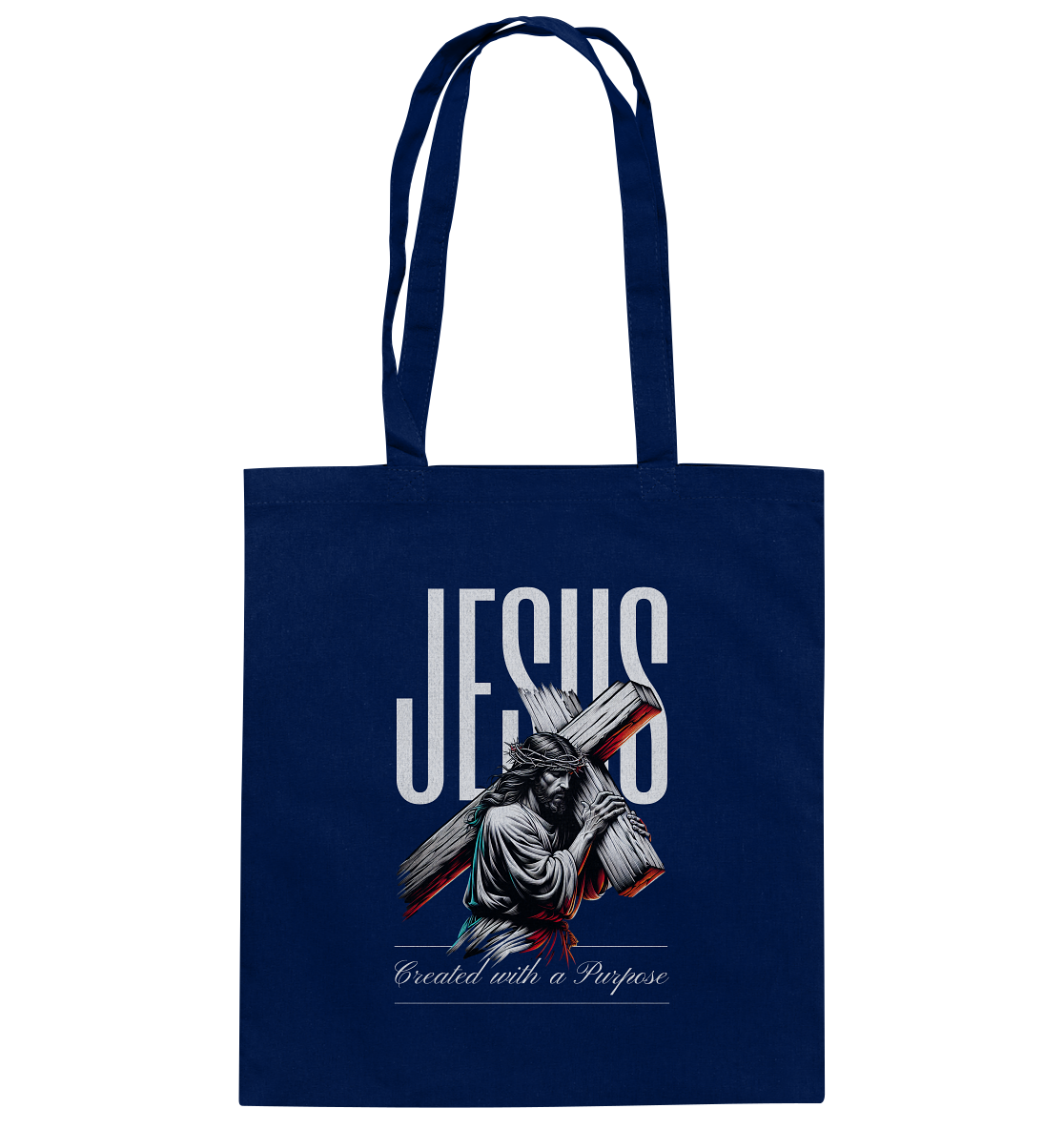 Created with a Purpose - Baumwolltasche