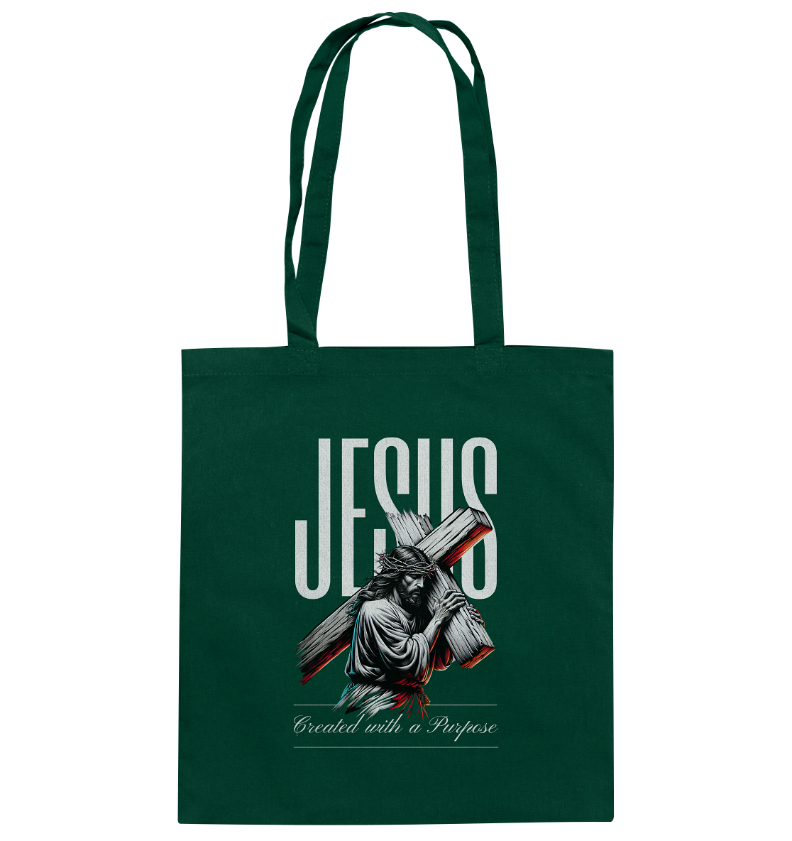 Created with a Purpose - Baumwolltasche