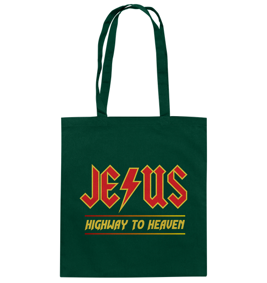 Jesus - Highway to Heaven - Baumwolltasche