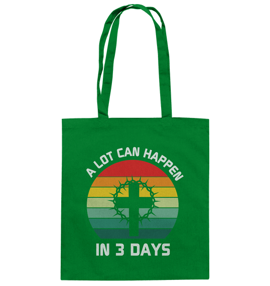 Drei Tage, die alles verändert haben - Baumwolltasche