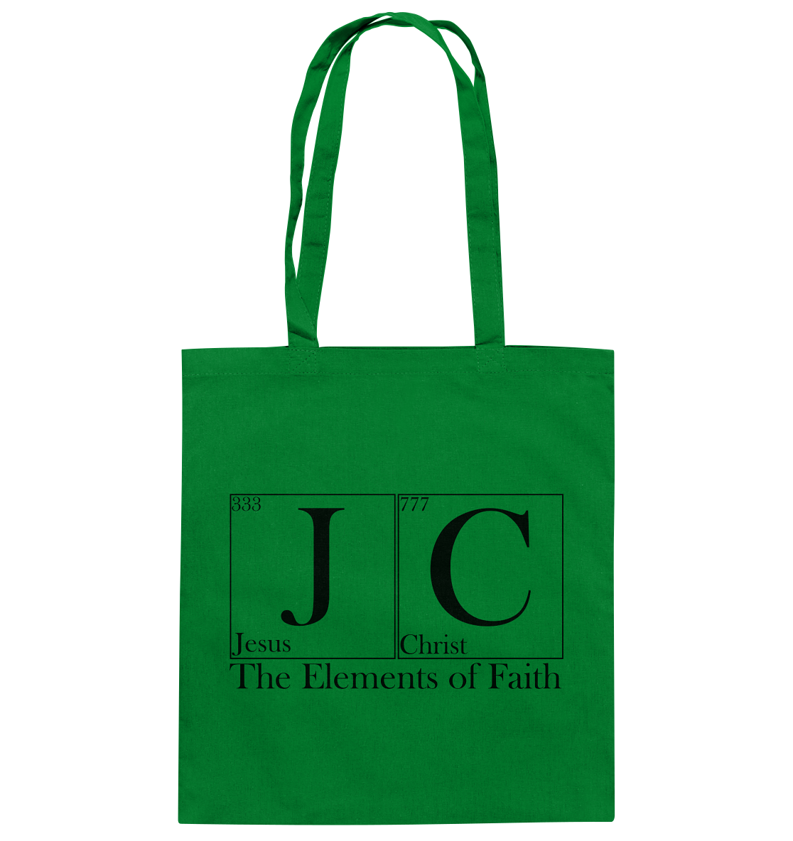 JC – The Elements of Faith - Baumwolltasche