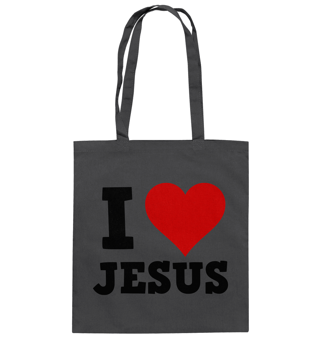 I Love Jesus - Baumwolltasche