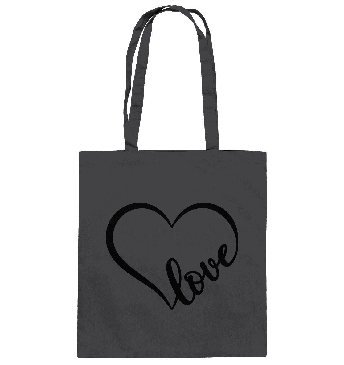 Love in Every Line - Baumwolltasche