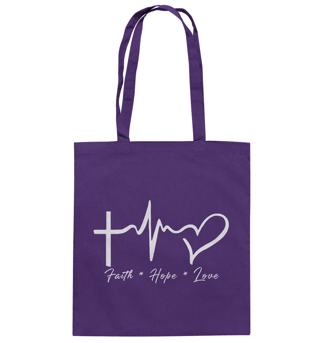 Faith * Hope * Love - Baumwolltasche