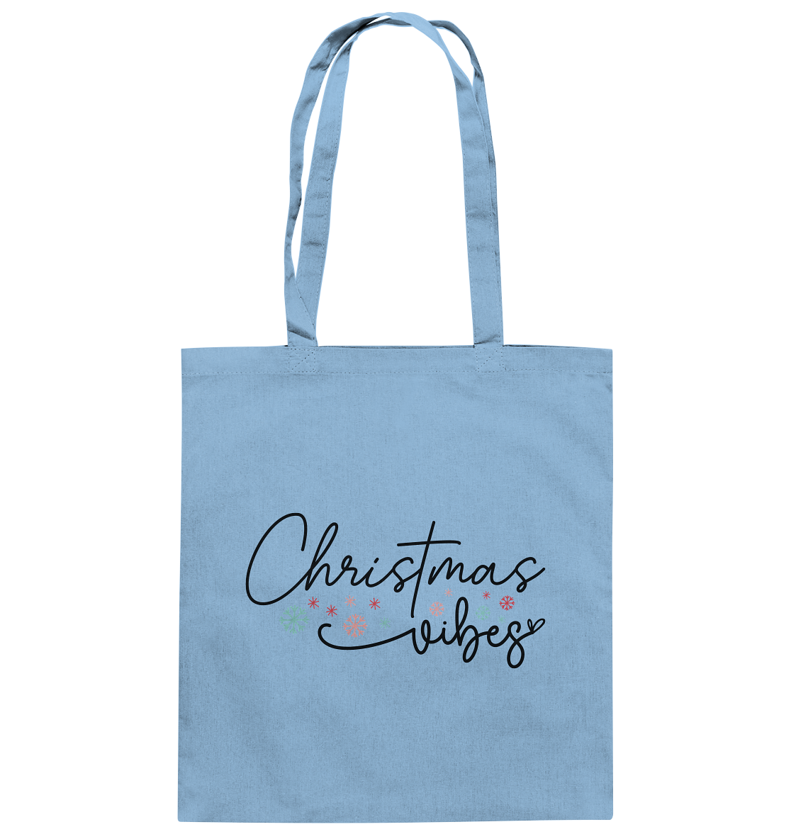 Festliche Christmas Vibes - Baumwolltasche