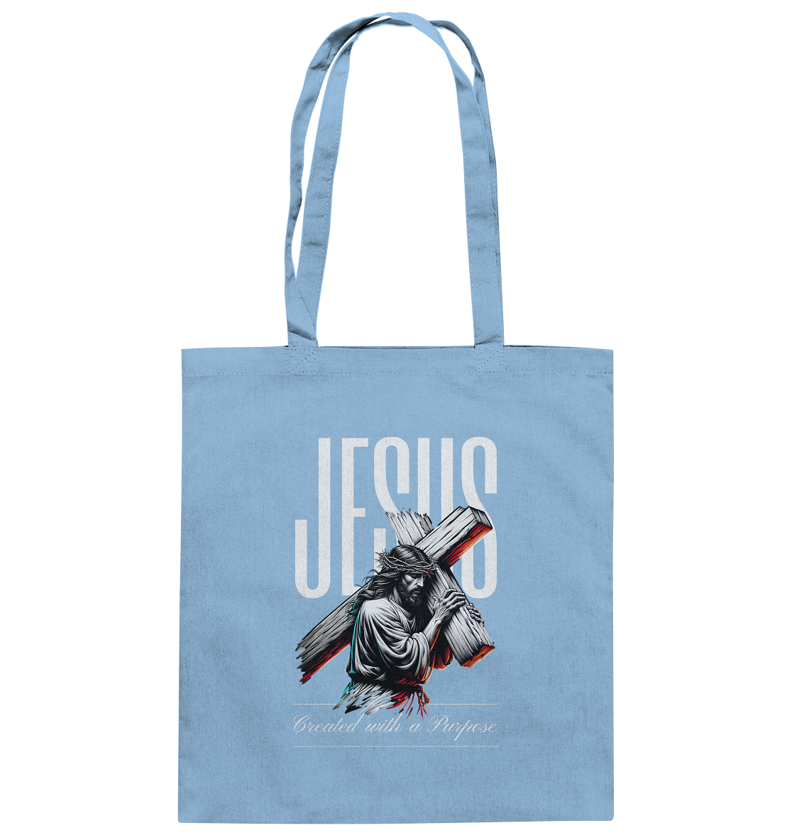 Created with a Purpose - Baumwolltasche