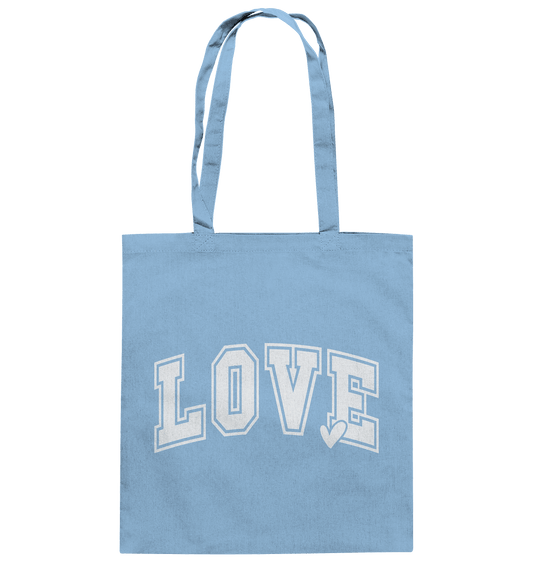 "Love" – das Design, das Herzen spricht! - Baumwolltasche