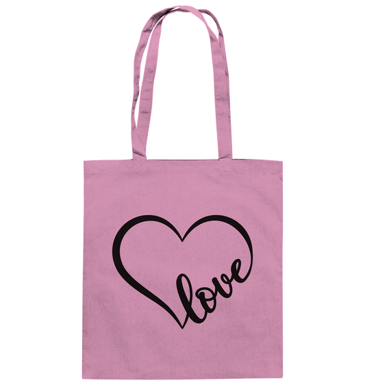 Love in Every Line - Baumwolltasche