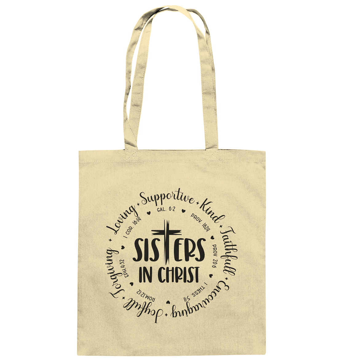 Sisters in Christ - Baumwolltasche