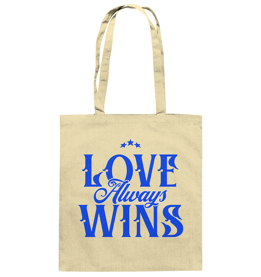 Love Always Wins - Baumwolltasche