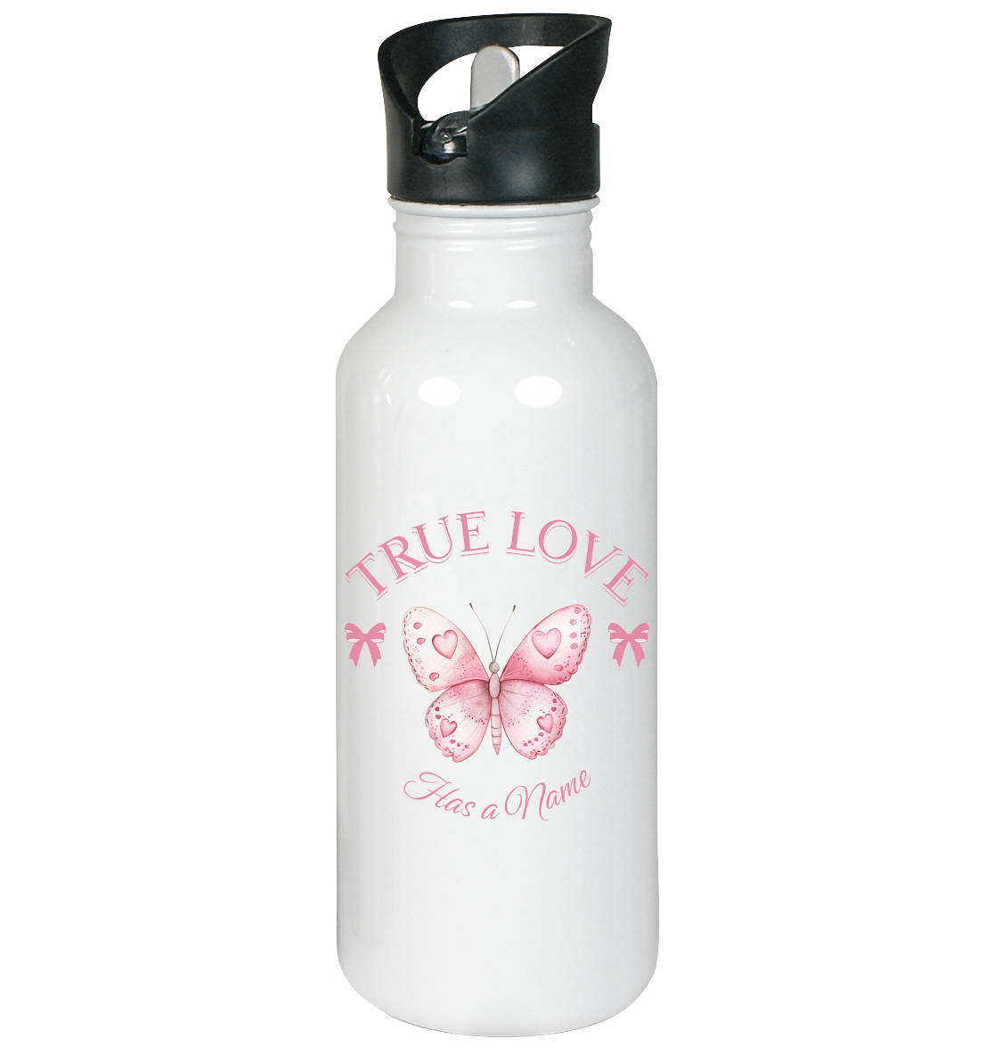 True Love - Has a Name - Edelstahl-Trinkflasche