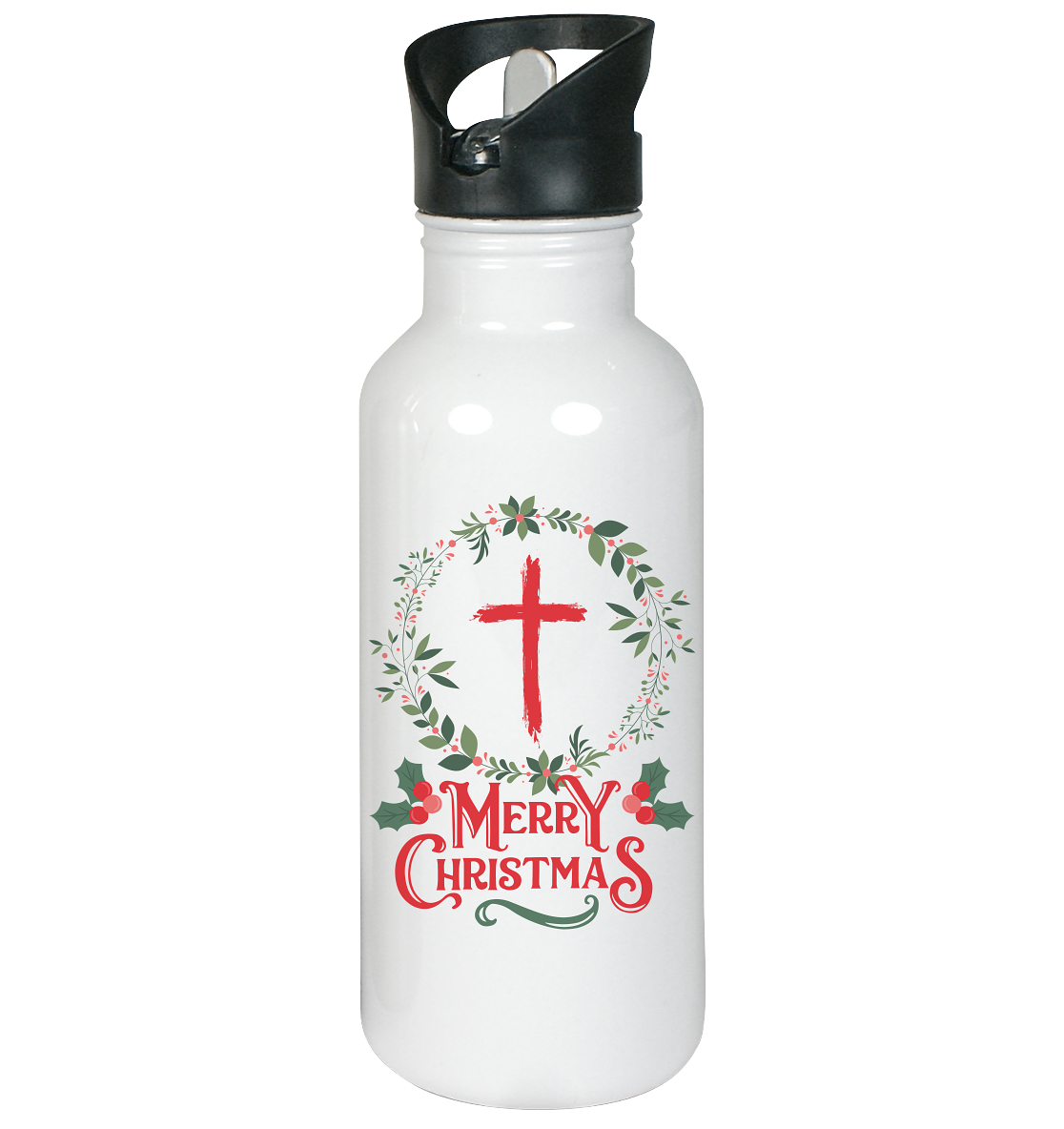 Merry Christmas - Merry Christmas - Stainless Steel Drinking Bottle