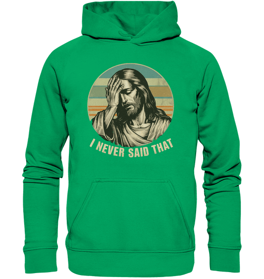 I Never Said That - Jesus - Kids Premium Hoodie
