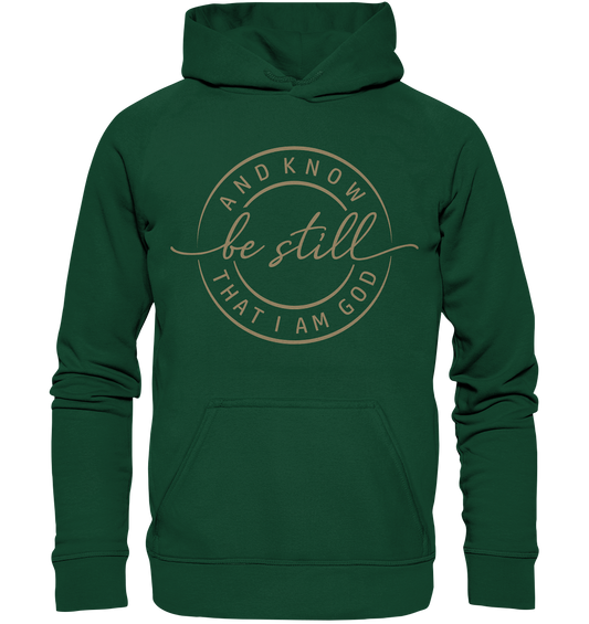 Sei still – und erkenne, dass ich Gott bin - Kids Premium Hoodie
