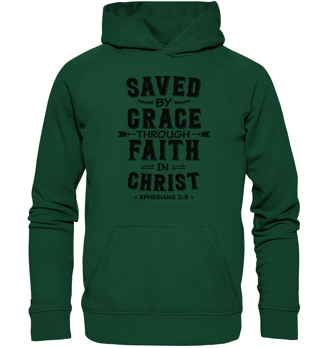 Saved by Grace through Faith in Christ - Kids Premium Hoodie