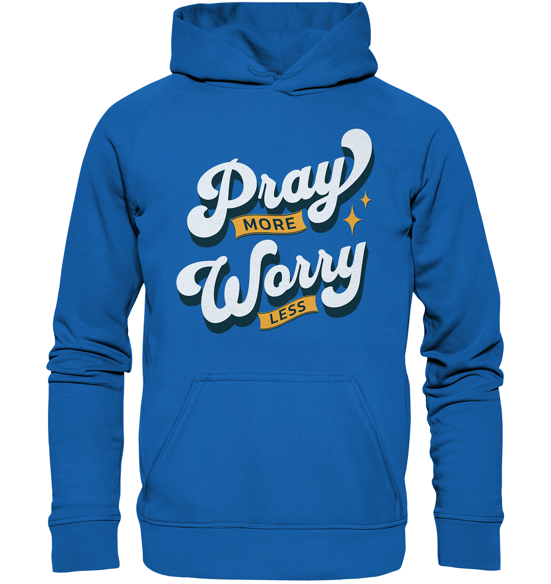 Bete mehr, sorge dich weniger - Kids Premium Hoodie